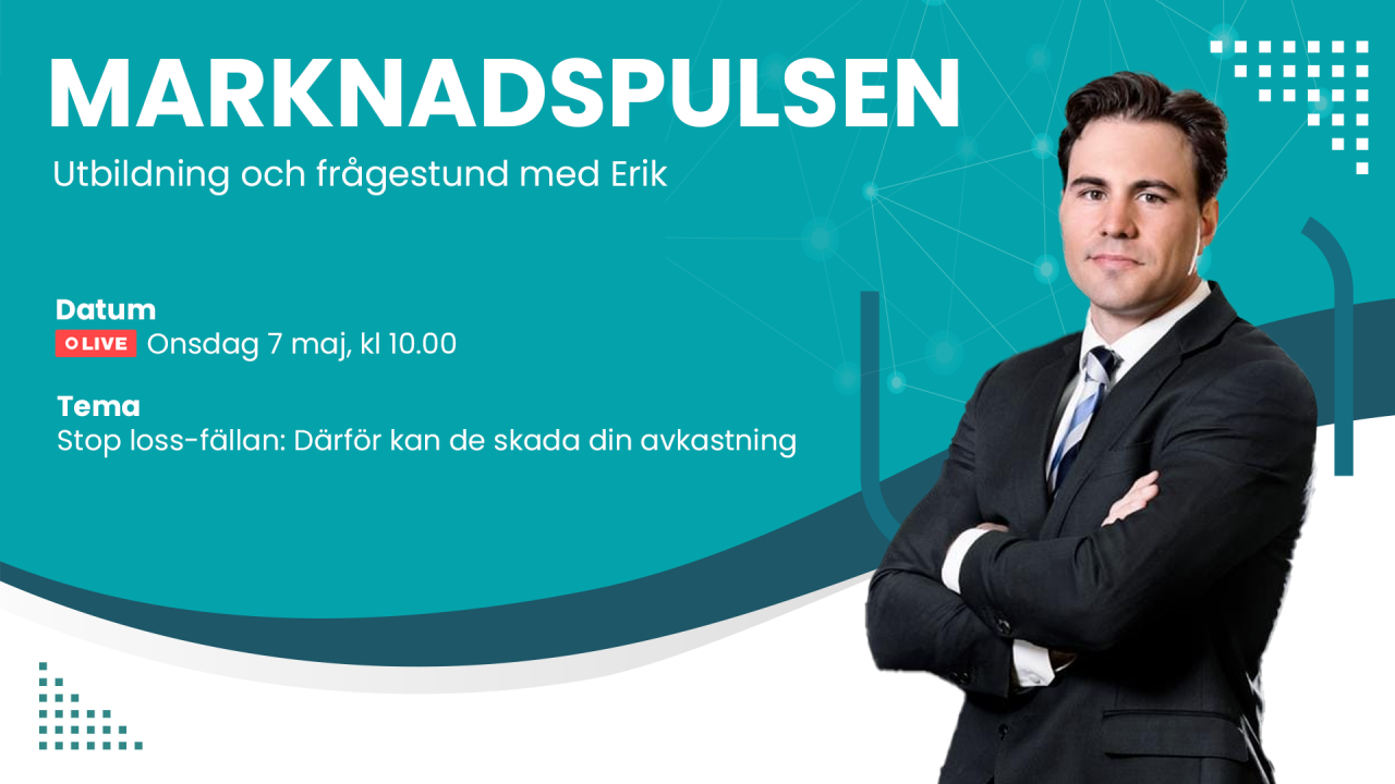 Livestream 7/5: Stop loss-fällan