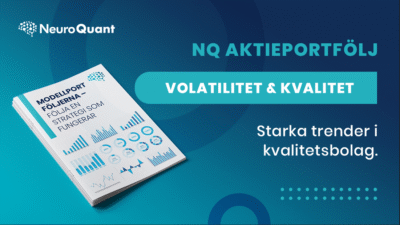 Månadsuppdatering: Volatilitet & Kvalitet