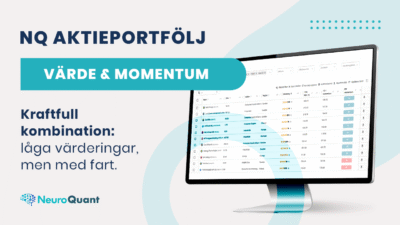 Månadsuppdatering: Värde & Momentum