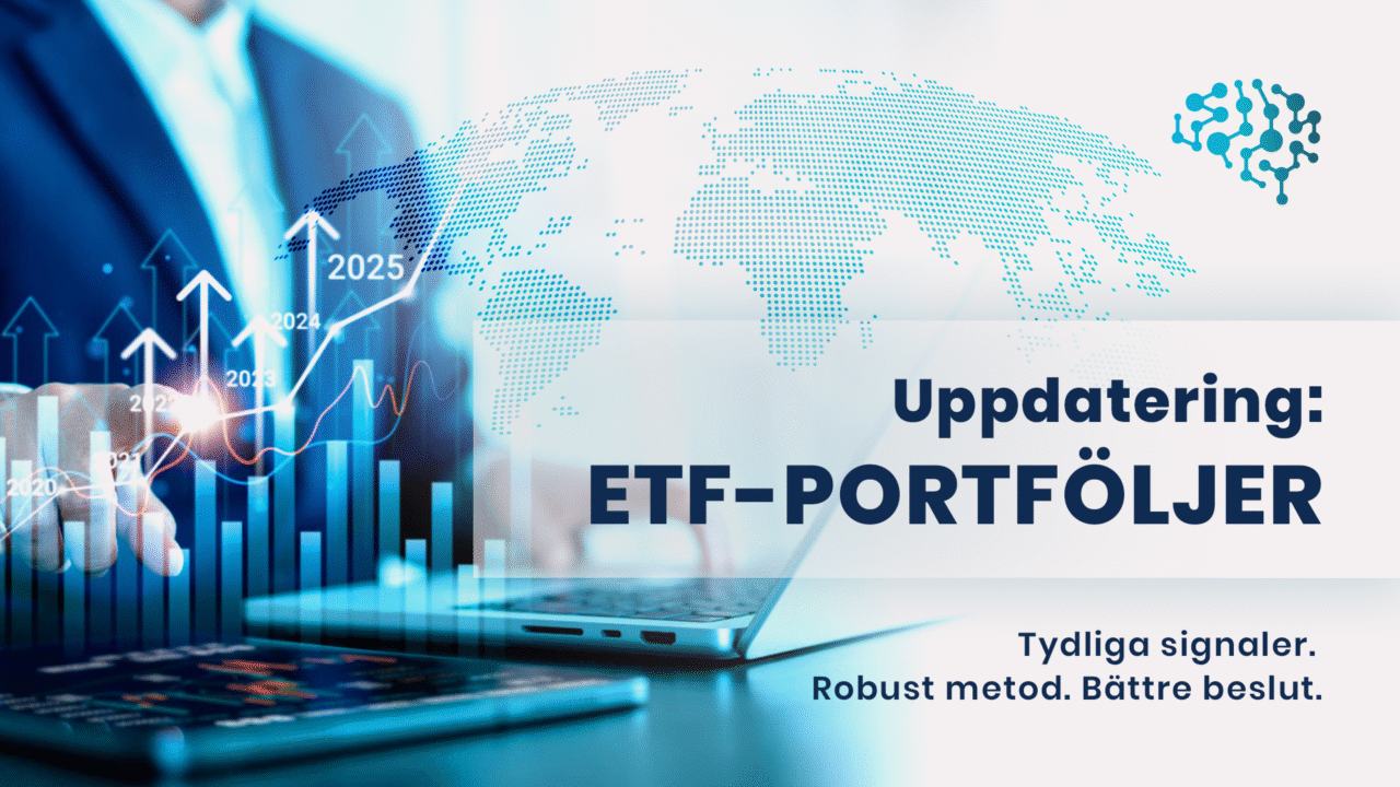 Månadsuppdatering: Aktiva ETF-portföljer