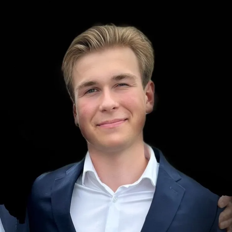 Leo Luthander, Student och investerare